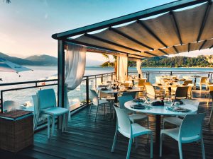 Un hotel resto bord de mer